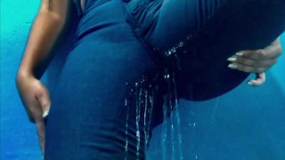 I pee nonstop in my jeans over and over again COMPILATION