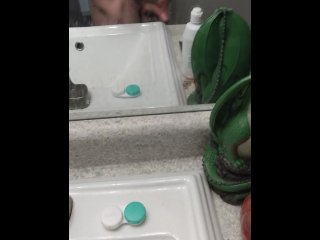 Horny after work out tease