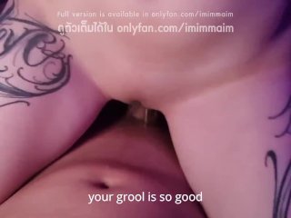 blowjob, cumshot, tattooed women, 60fps