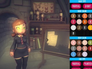 Poke Abby GamePlay Choice of Clothes and Hairstyles for Abby