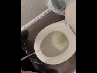 Taking a piss in mid afternoon 