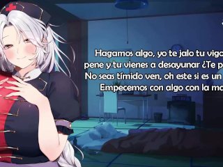 Madrastra se pone cachonda Joi Español audio