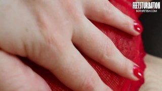 Red teddy pussy yum yums