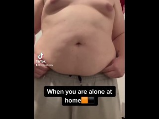 Chubby Teen Loves to Show everyone how Fat he is