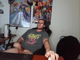 solo male, webcam, big cock, masturbate