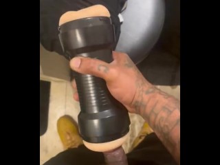ABOUT TO DRAIN MY DICK FROM TRYING OUT MY NEW PORNHUB “DOUBLE DOWN” TOY!!