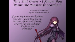 ENCONTRADO EN GUMROAD [F4M] Fate Slut Order - Sé que me quieres amo ft scathach