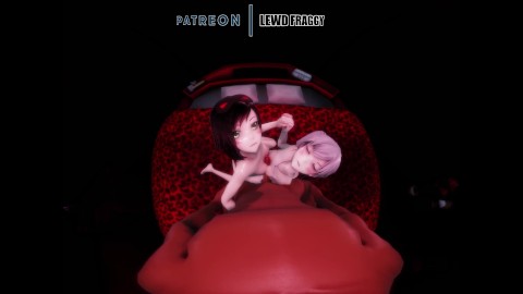 RWBY - Ruby & Weiss Duplo BJ [VR 4K MMD R18 HENTAI]