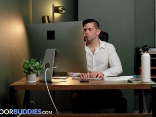 Looks Big, I'm In, Sexy Couple Fuck Big Dicked Ex - Julian Brady, Michael Boston, Blake Wilder - Nex screenshot number 0