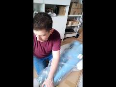 Une SEXDOLL ELFE BLEU , unboxing de ma lovedoll cosplay