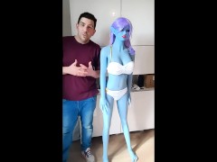 Une SEXDOLL ELFE BLEU 