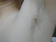 Preview 5 of FETISHIST DREAM: FEMALE HAIRY LEGS AND ARMPITS CLOSEUP