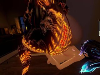 Mistress's big ass makes me cum