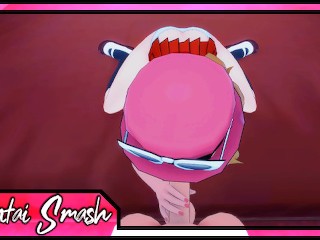 Serena Deepthroats your Cock before getting POV Fucked - Pokemon Hentai
