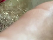 Preview 3 of Extreme Close Up Big Clit Vagina Asshole Mouth Giantess Fetish Video Hairy Body !