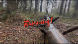 Forest running led to orgasm🤙🏻💧💦