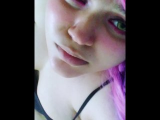 My Step-Sister became a very horny bitch in the camera.