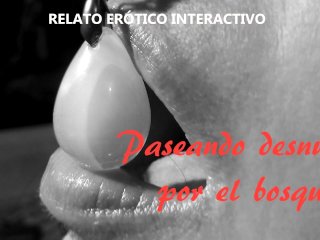 Audio ASMR - Paseando Desnuda Por El_Bosque - Only_Audio