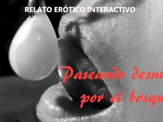 Audio ASMR - Paseando Desnuda Por El_Bosque - Only_Audio