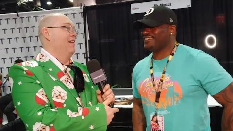 Mr. Marcus with Jiggy Jaguar Exxxotica Expo 2022 Chicago Il