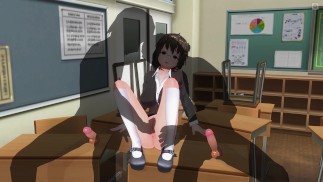 3D恒泰女学生第一次尝试手淫