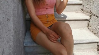 Fucking with MY WIFE'S SISTER in the PATIO OF THE HOUSE