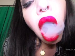 Smoking Encouragement by Sinstress - Screenshot 14 of 16 - Leather Gloves