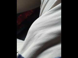 Hard cock on the bus
