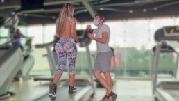 Colombian Bubble Butt Girl se fait ramasser à la salle de gym pour avoir un SEXE inoubliable!