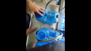 Reabasteci nossos clientes litros de água (dia 9)