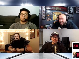 podcast, bald, webcam, bearded daddy