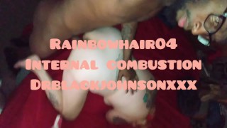 DrBlackjohnsonxxx- Закачка спермы внутрь Радужные Волосы04 Киска