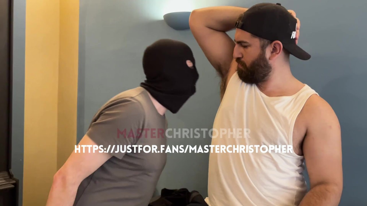 Slave licks my armpits