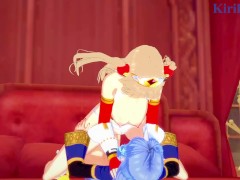 Neige Hausen and Suzuka-Hime have intense futanari sex - SRW OG Saga: Endless Frontier Hentai
