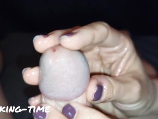 Amazing Intense Mushroom_Glans Tickling. Our Rudest VideoYet! (Milking-time)