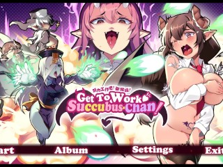 Ga Aan Het Werk, Succubus-Chan [PornPlay Hentai Game] Ep.1 Een Succubus Melk