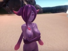 Monster Girl Island [Monthly Hentai game choice] Ep.14 hornet monster girl trapped in goo