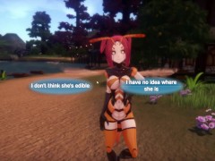 Monster Girl Island [Monthly Hentai game choice] Ep.14 hornet monster girl trapped in goo