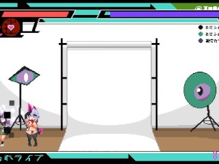 Buzama [jogo De Luta Hentai] Ep.2 Futanari Virou Uma Mamãe com Tetas Enormes Para Ser Ordenhada