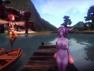 Monster Girl Island [Monthly Hentai game] Ep.15 Finaly getting a sloppy handjob