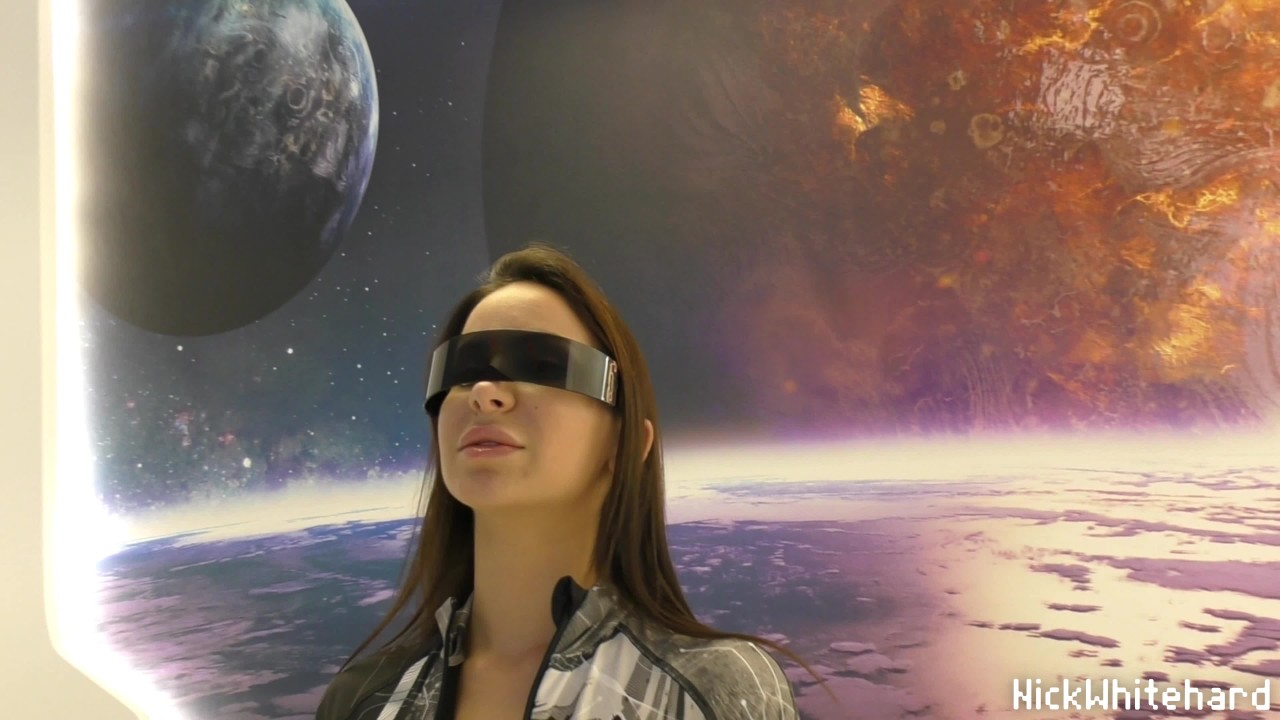 他妈的在太空，在宇宙飞船里！ 控制论女孩- 欧美性爱