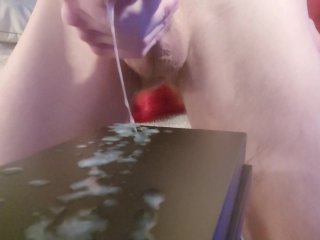 handjob, shaking orgasm, solo male, loud moaning orgasm