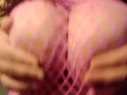 Preview 4 of SHE LOVES PLAYING WITH HER HUGE TITS!