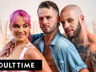 ADULT TIME - Bisexual Studs Join Big Booty Babe Siri Dahl For THE BEST MMF THREESOME!