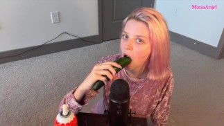 ASMR-黄瓜吸吮