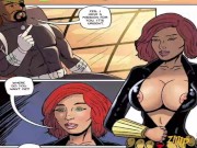 Preview 1 of Avengers - Black ops - Black panther fuck Natasha of Agents of Shield in Wakanda - Big Dick African