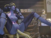 Preview 2 of Widowmaker Fucked In Both Holes