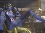 Preview 4 of Widowmaker Fucked In Both Holes