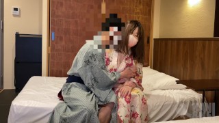 Uncensored Japanese MILF and Stepdaughter in Onsen threesome Camera 3