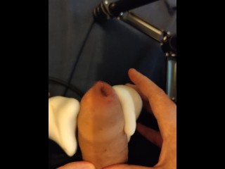 Huge cumshot almost knocks over my tripod